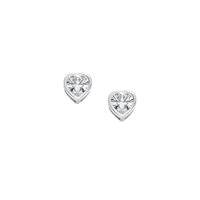 Earrings Amen Woman Amore in Silver Zircone ORSHSBBZ5 - ORSHSBBZ5